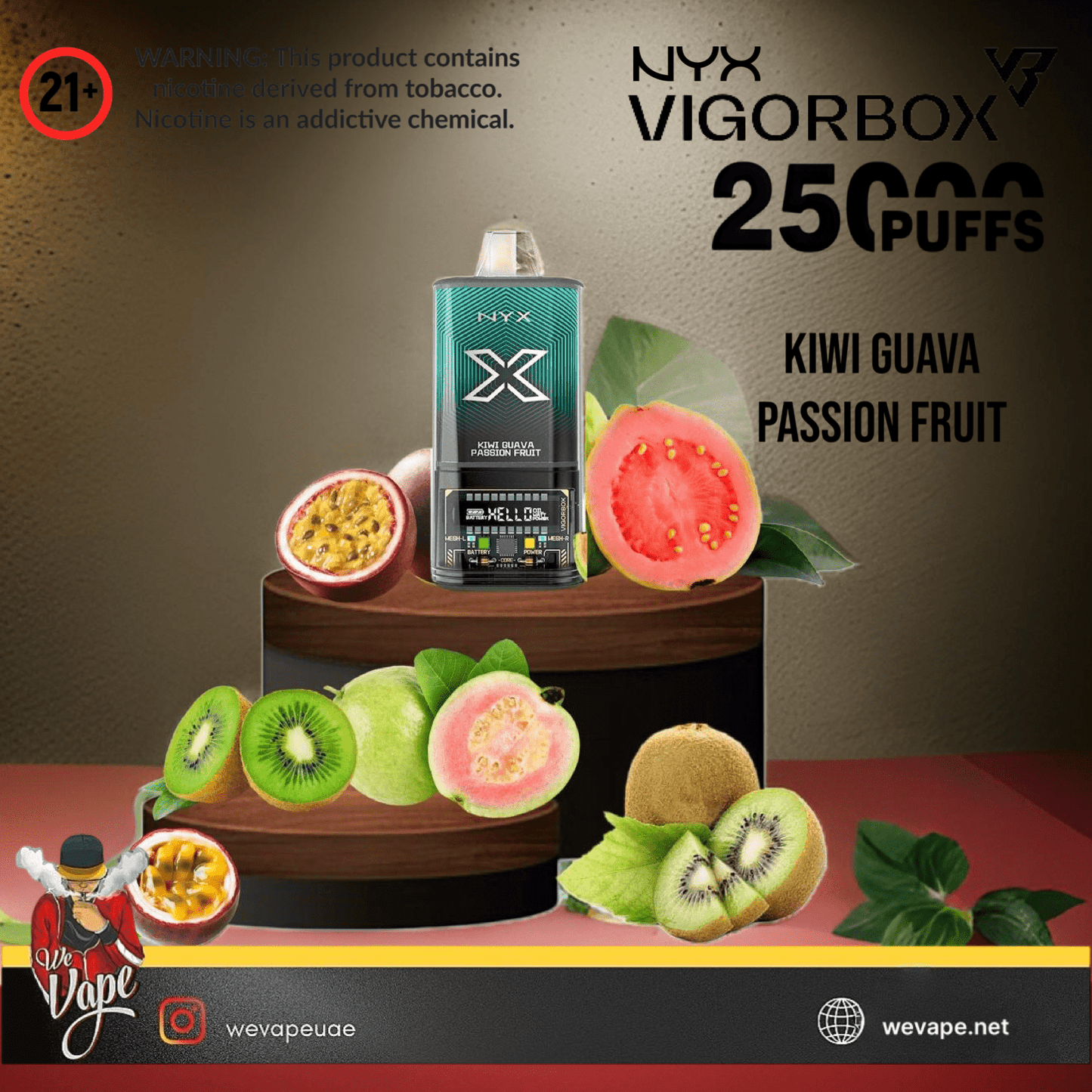 VigorBox NYX 25000 Puffs - Disposable Vape - We Vape