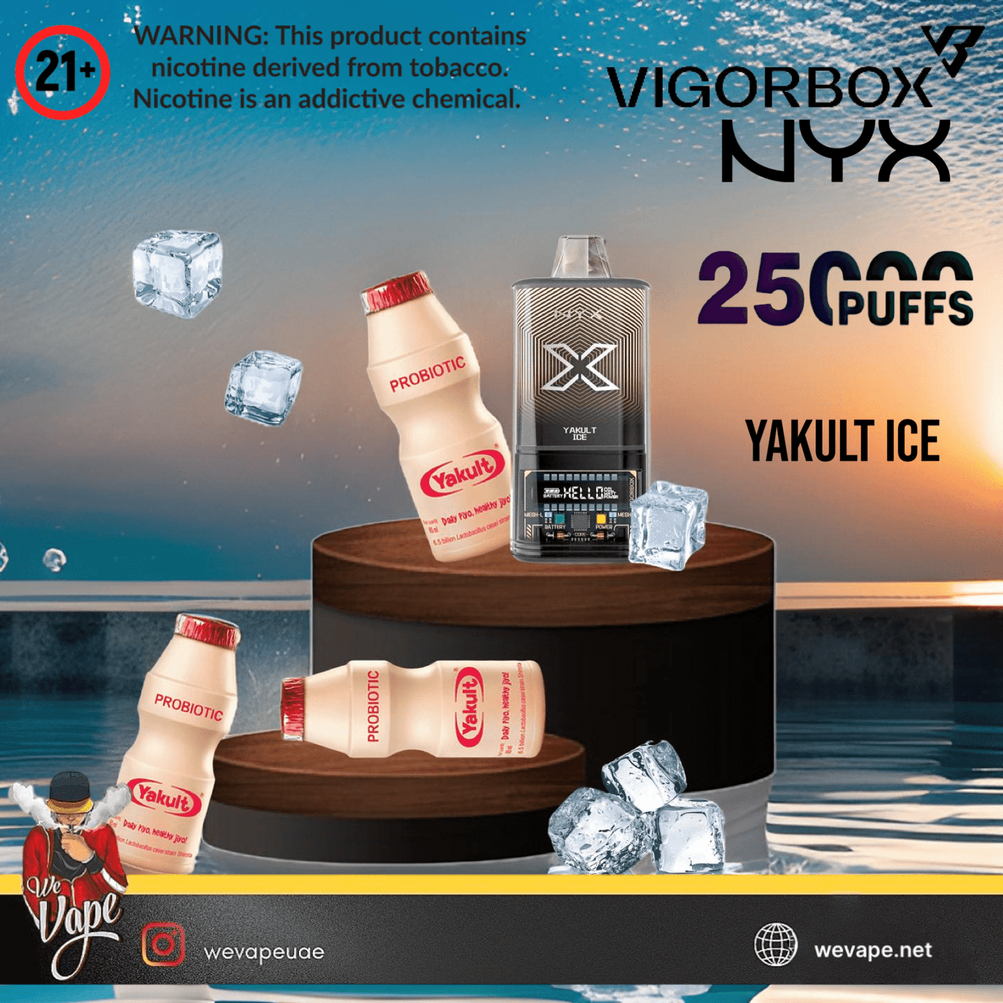 VigorBox NYX 25000 Puffs - Disposable Vape - We Vape
