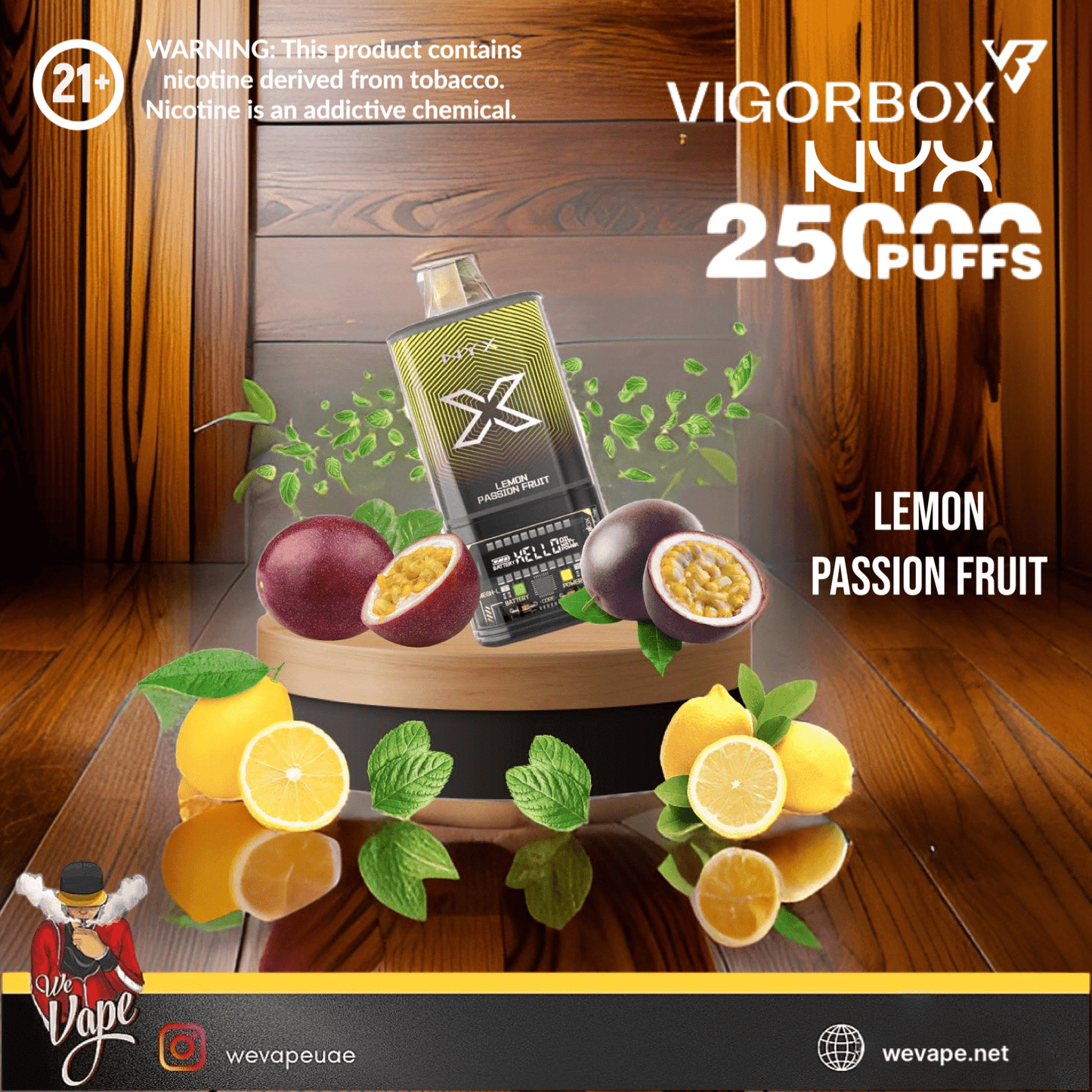 VigorBox NYX 25000 Puffs - Disposable Vape - We Vape