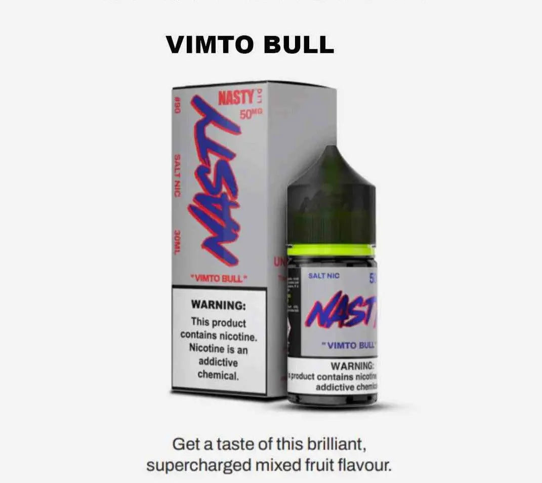 Vimto Bull by Nasty Juices (Saltnic) - We Vape