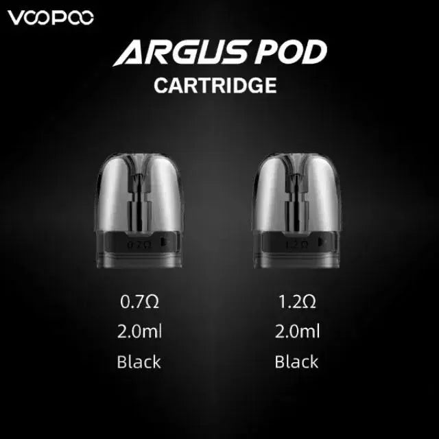 Voopoo Argus Pod Cartridge โ Refillable Replacement Pods (2ml/3pcs) - We Vape