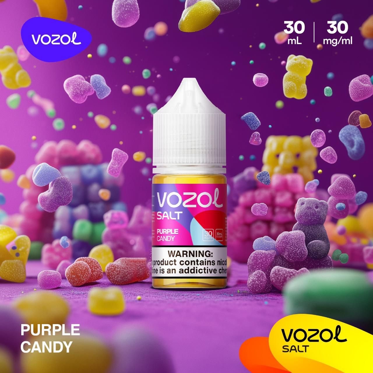 VOZOL Salt Nicotine E - Liquid 30ML - We Vape