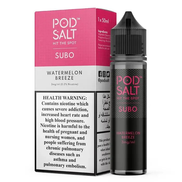 Watermelon Breeze by Podsalt SUBO - We Vape