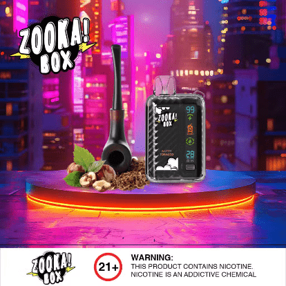 ZOOKA BOX – 25,000 Puffs Disposable Vape (By BAZOOKA) | Mesh Coil Rechargeable Pod - We Vape