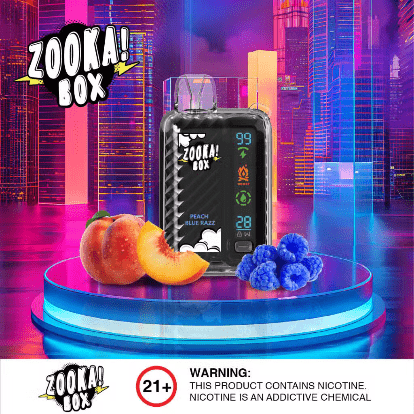 ZOOKA BOX – 25,000 Puffs Disposable Vape (By BAZOOKA) | Mesh Coil Rechargeable Pod - We Vape