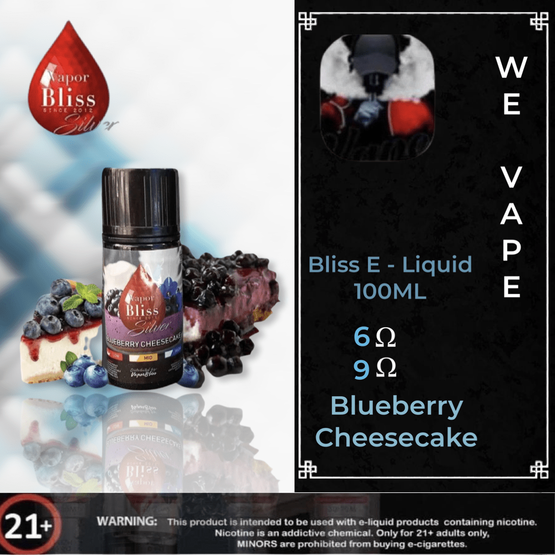 Blueberry Cheesecake E - Liquid by Vapor Bliss - We Vape