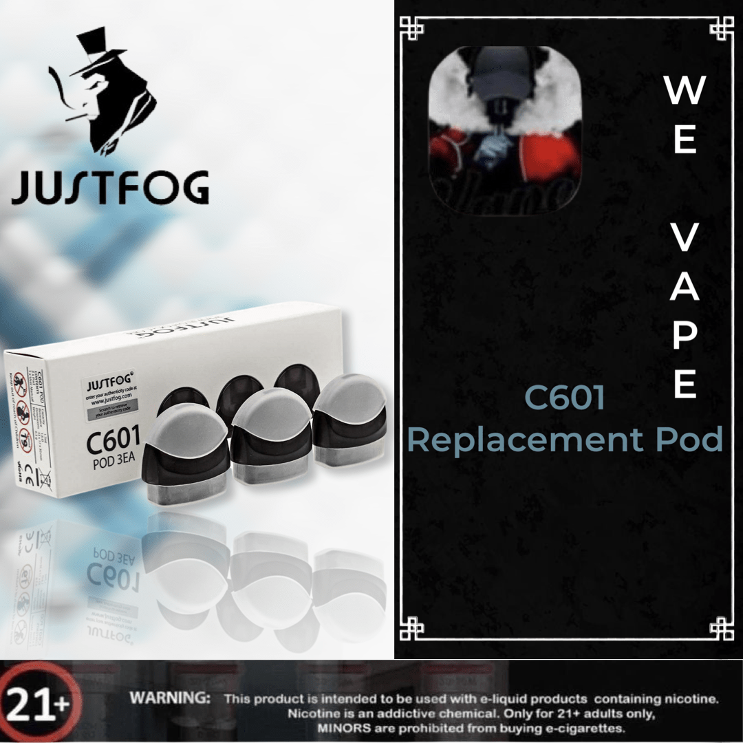 C601 Replacement Pods By Just Fog - We Vape