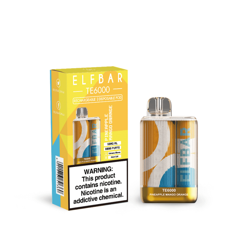 Elf Bar TE 6000 Puffs Disposable Vape - We Vape
