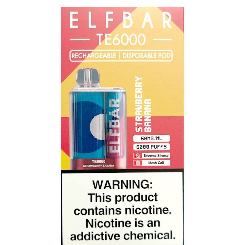 Elf Bar TE 6000 Puffs Disposable Vape - We Vape