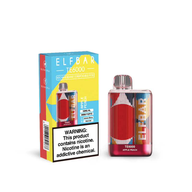 Elf Bar TE 6000 Puffs Disposable Vape - We Vape
