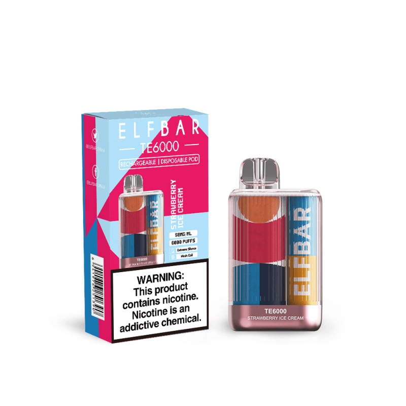 Elf Bar TE 6000 Puffs Disposable Vape - We Vape