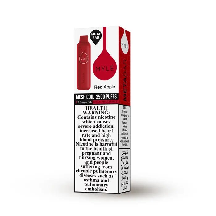 MYLE Meta Bar 2500 Puffs Disposable Vape - We Vape