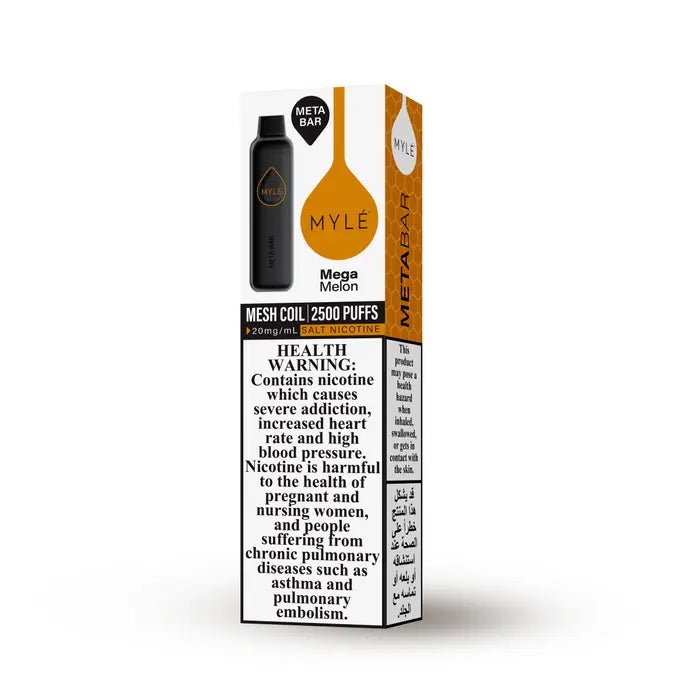 MYLE Meta Bar 2500 Puffs Disposable Vape - We Vape