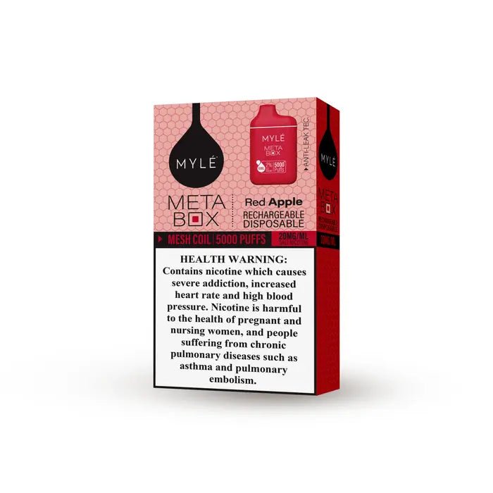 MYLE Meta Box 5000 Puffs Disposable Vape - We Vape