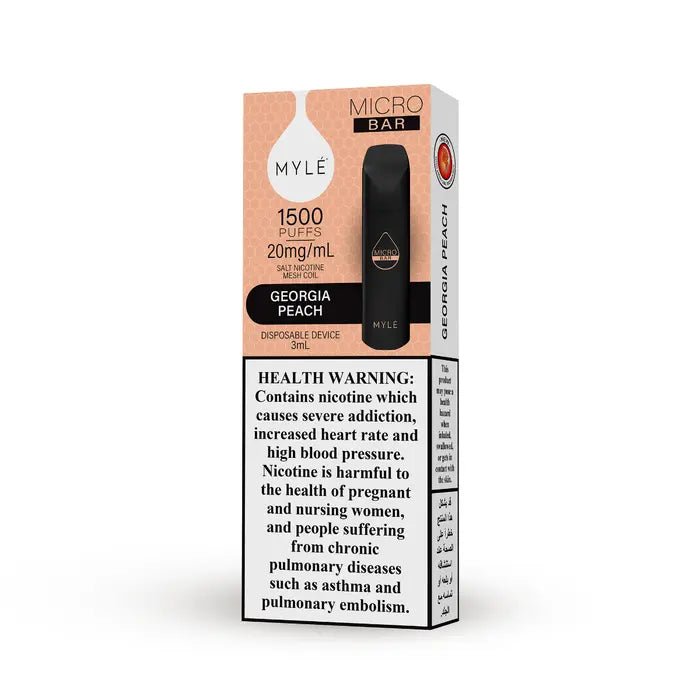 Myle Micro Bar 1500 Puffs Disposable Vape - We Vape
