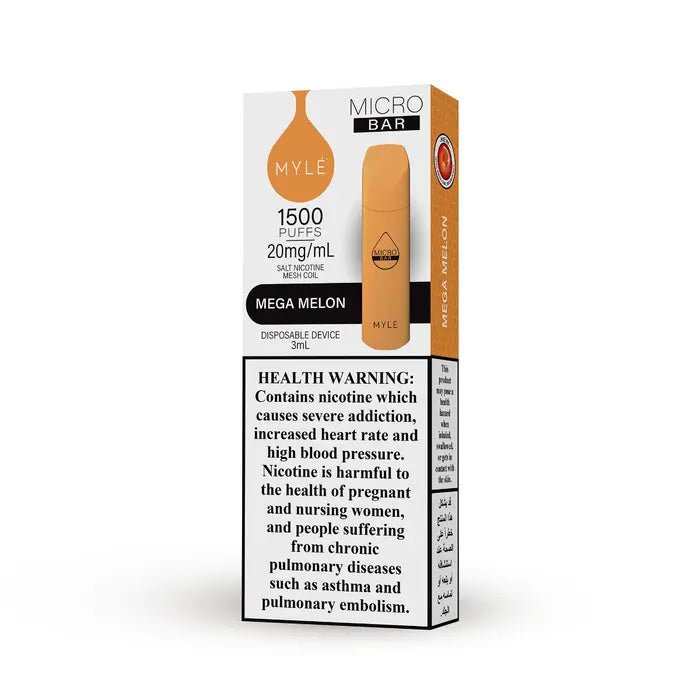 Myle Micro Bar 1500 Puffs Disposable Vape - We Vape