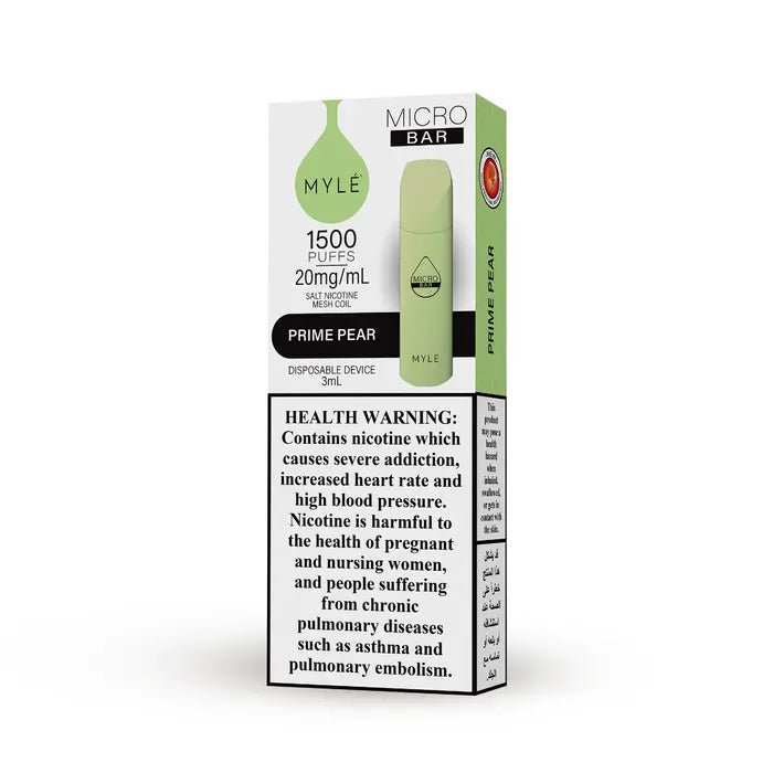 Myle Micro Bar 1500 Puffs Disposable Vape - We Vape
