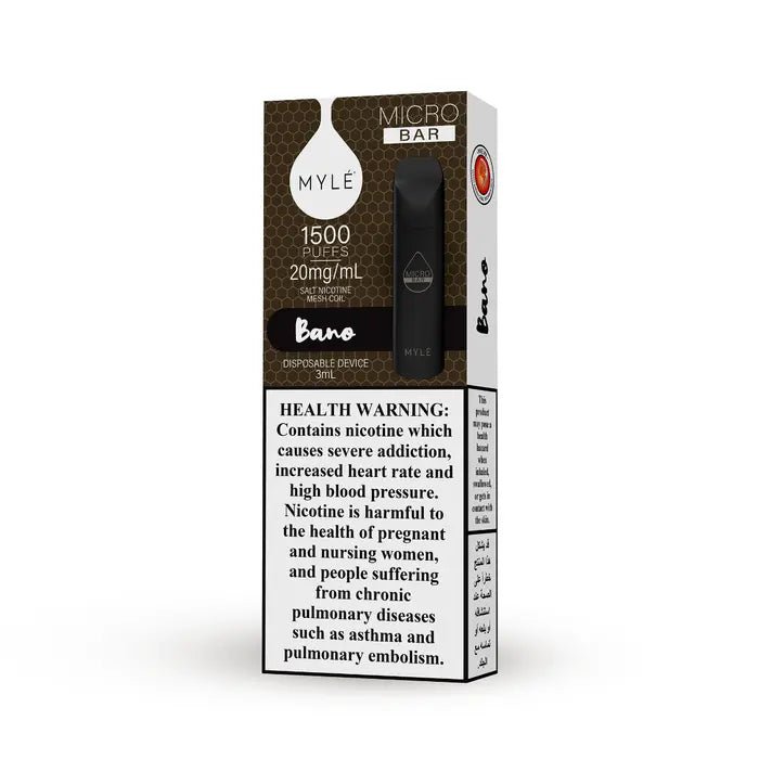 Myle Micro Bar 1500 Puffs Disposable Vape - We Vape