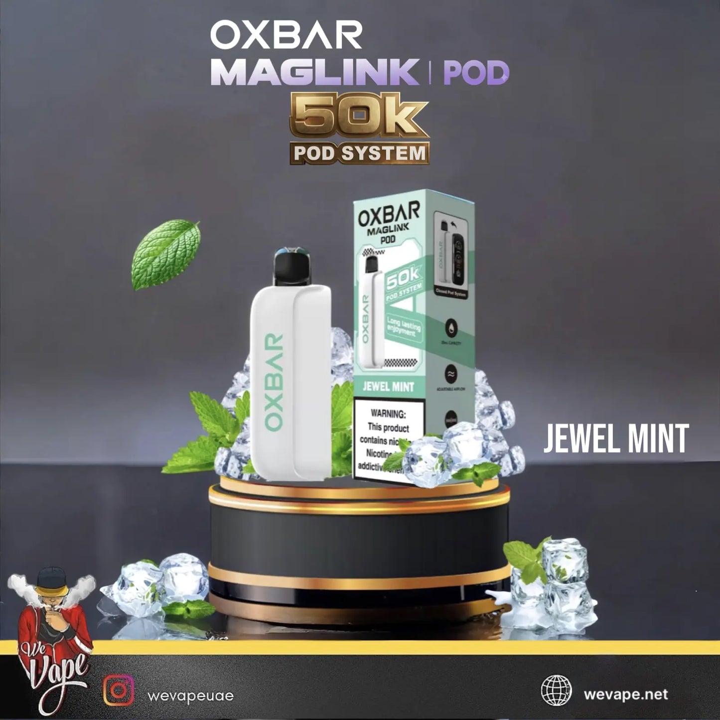 OXBAR MAGLINK POD 50000 Puffs We Vape Disposable Pod