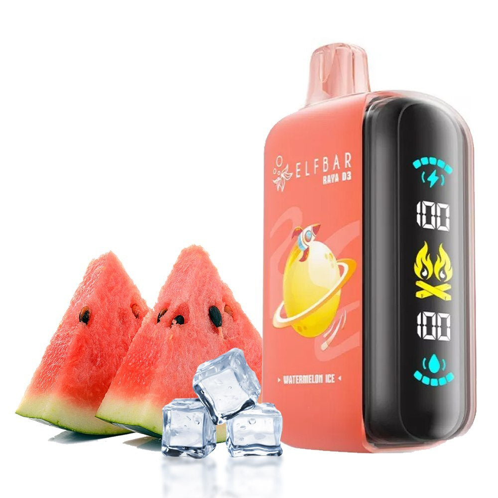Elf Bar Raya D3 25000 Disposable Pod Kit | Rechargeable 25K Puffs Vape Device