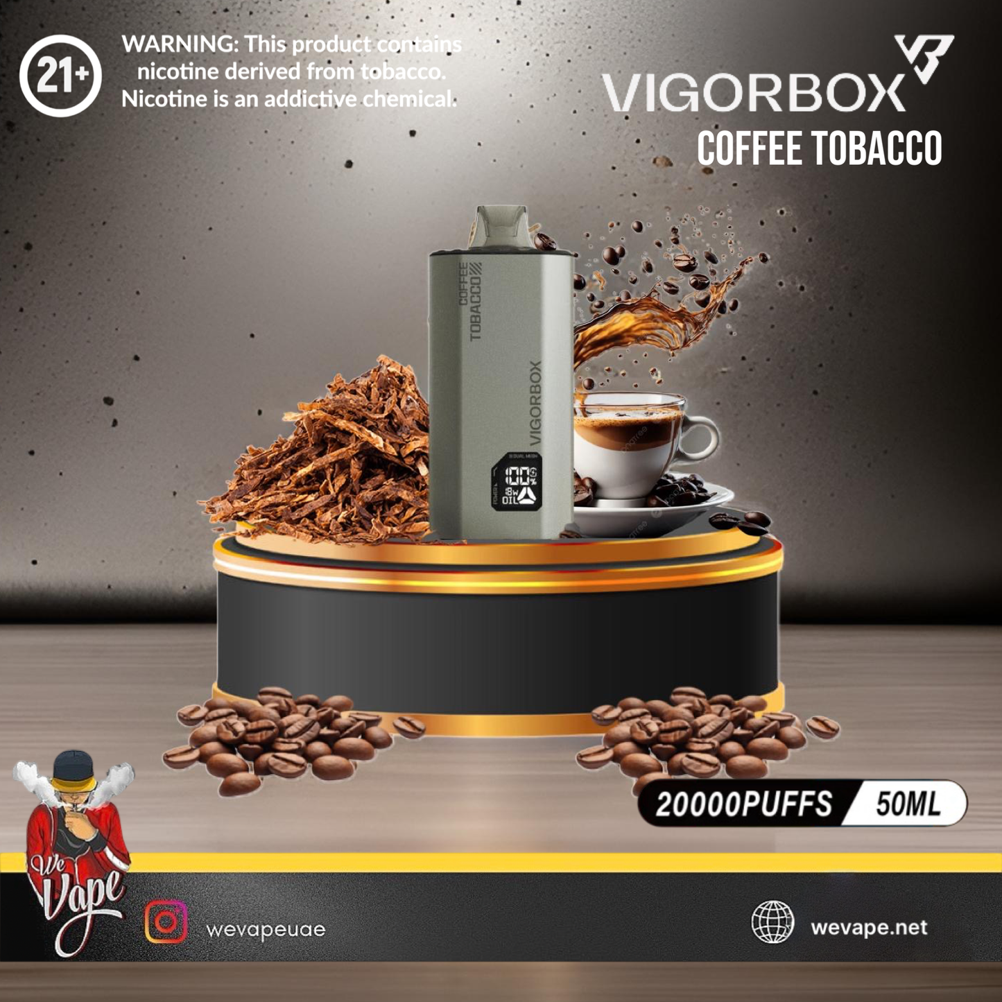 VigorBox APOLLO - Disposable Vape - 20000 Puffs