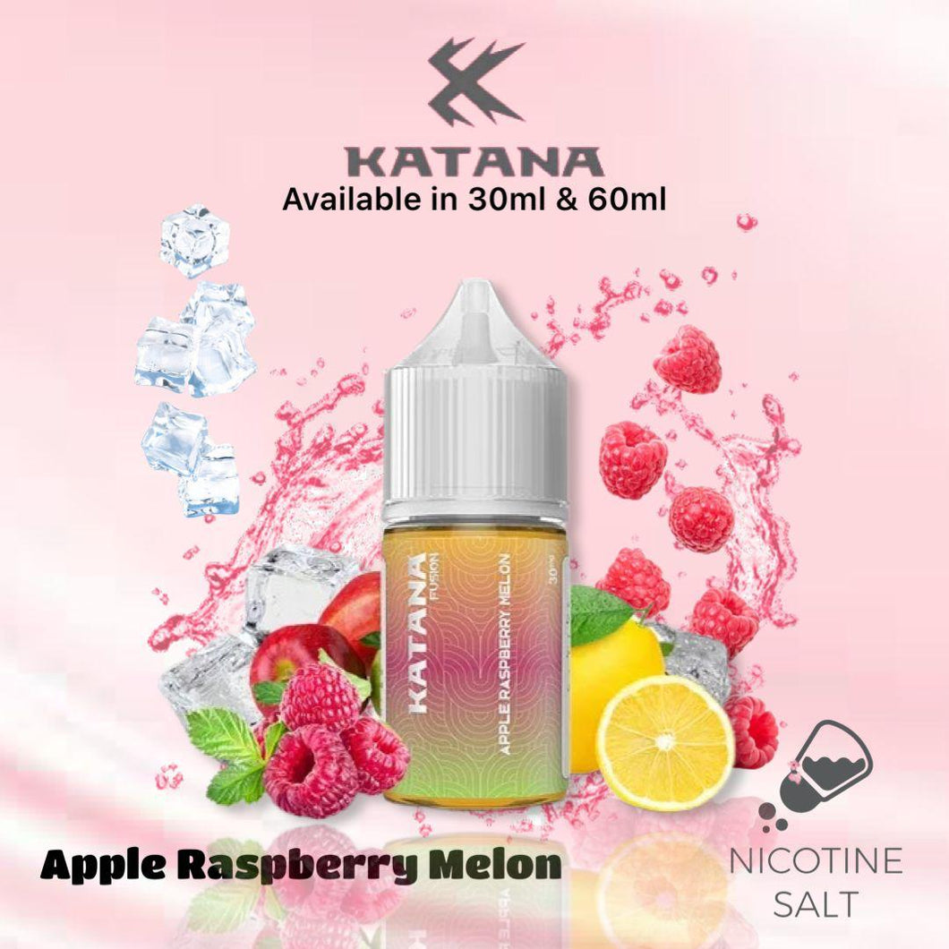 Katana Fusion Apple Raspberry Melon By Tokyo (Saltnic)