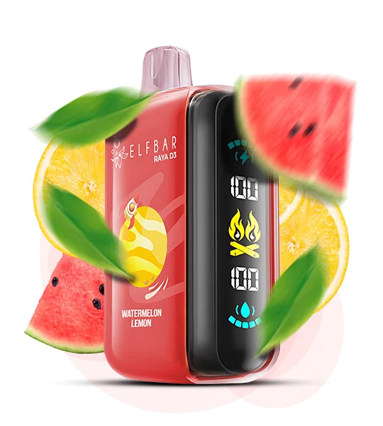 Elf Bar Raya D3 25000 Disposable Pod Kit | Rechargeable 25K Puffs Vape Device