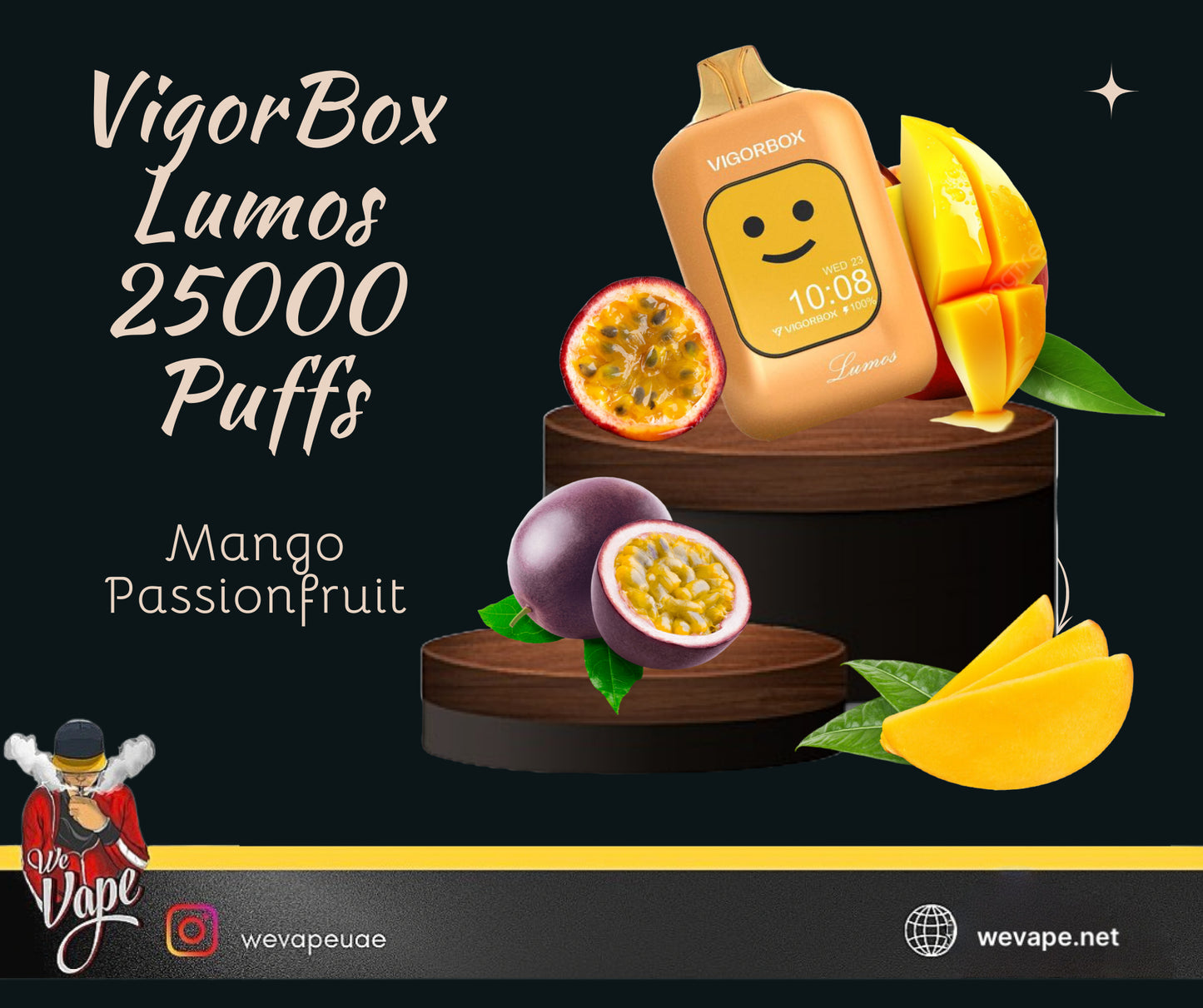 VigorBox Lumos 25000 Puffs - Disposable Pods