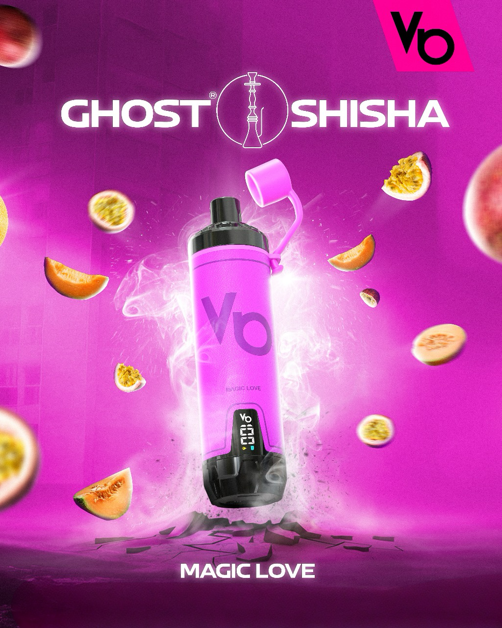 Ghost Shisha - Disposable Vape 15000 Puffs - By Vape Bars (5MG)