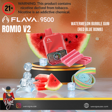 Load image into Gallery viewer, Flava Romio V2 - Disposable Pods 9500 Puffs (30MG)
