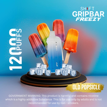 Load image into Gallery viewer, Shift - Grip bar Freezy 12000 Puffs Disposable Pod (30MG)
