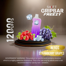 Load image into Gallery viewer, Shift - Grip bar Freezy 12000 Puffs Disposable Pod (30MG)
