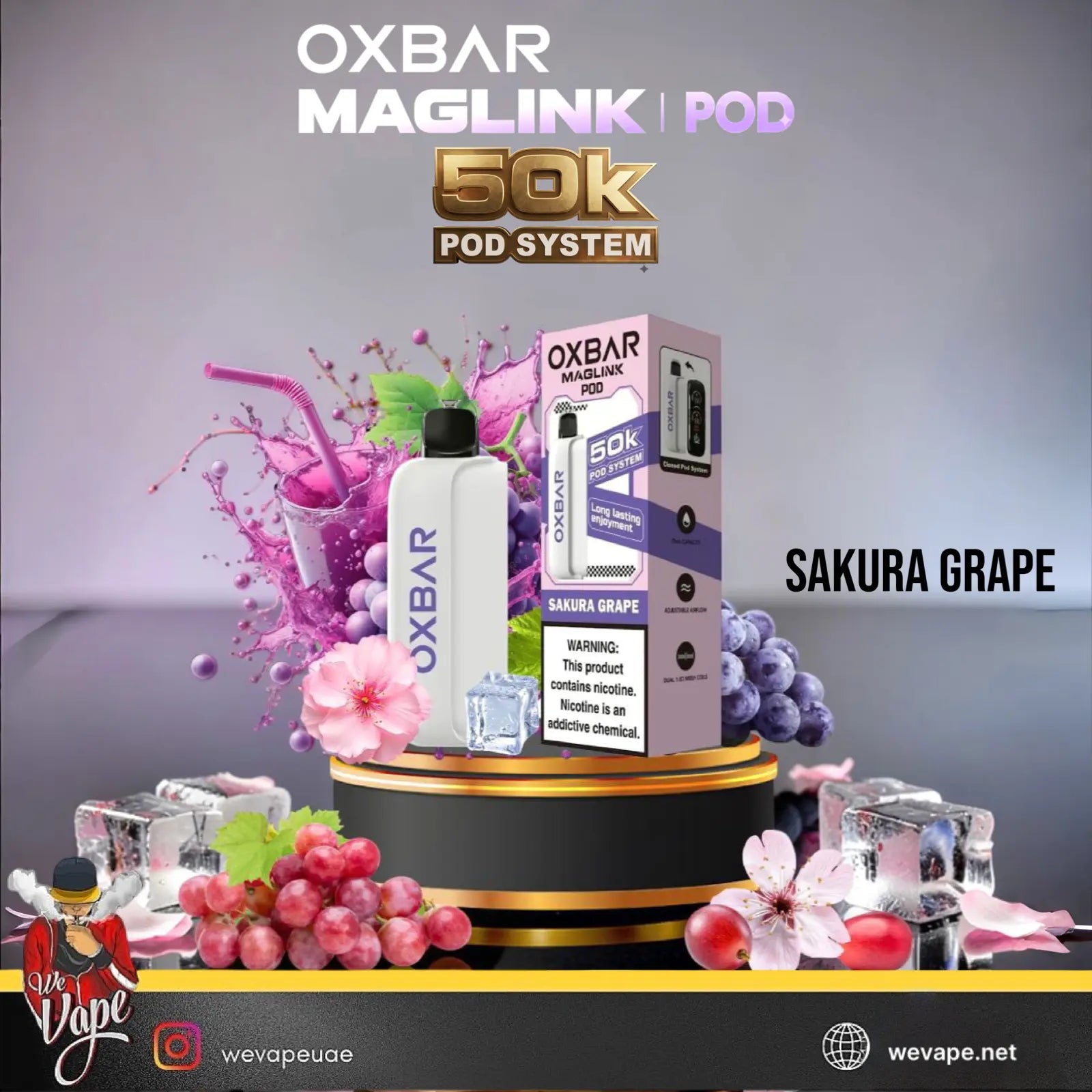 OXBAR MAGLINK POD 50000 Puffs We Vape Disposable Pod