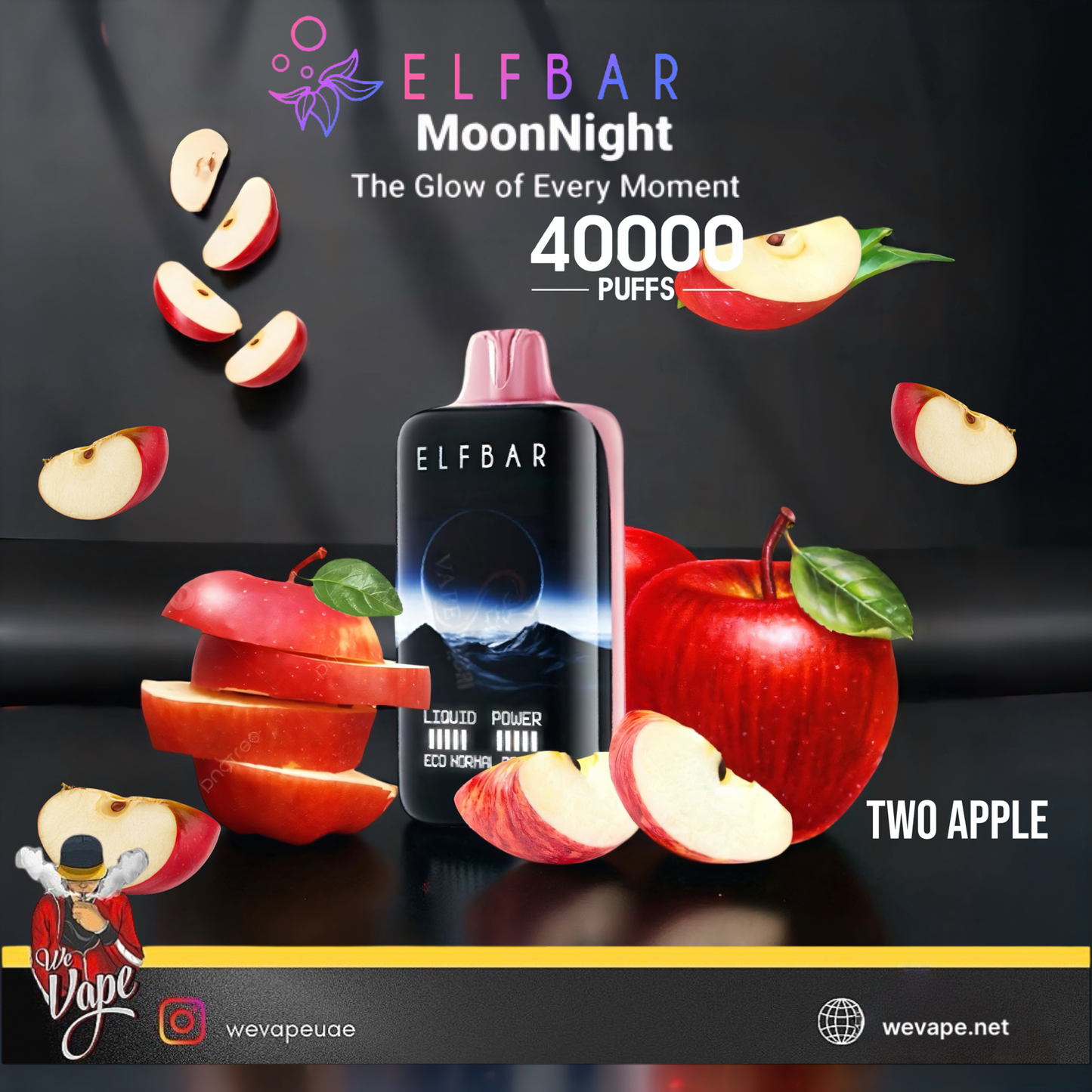 Elf Bar Moon Night 40,000 Puffs - Disposable Pod
