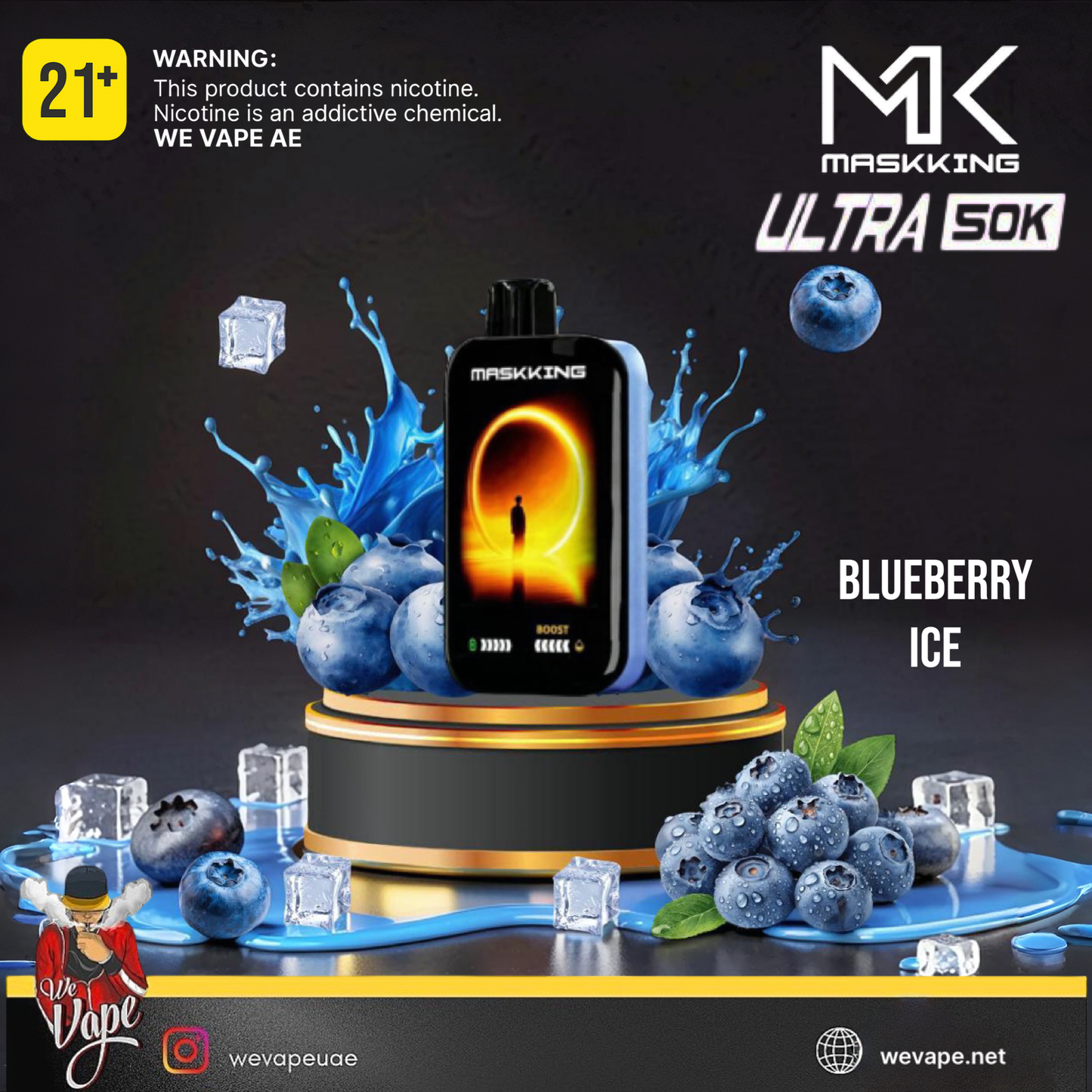 Maskking Ultra 50k Disposable Pod Kit We Vape Disposable Pod