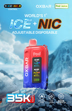 Load image into Gallery viewer, OXBAR ICE - NIC 35000 Puffs - Disposable Pod
