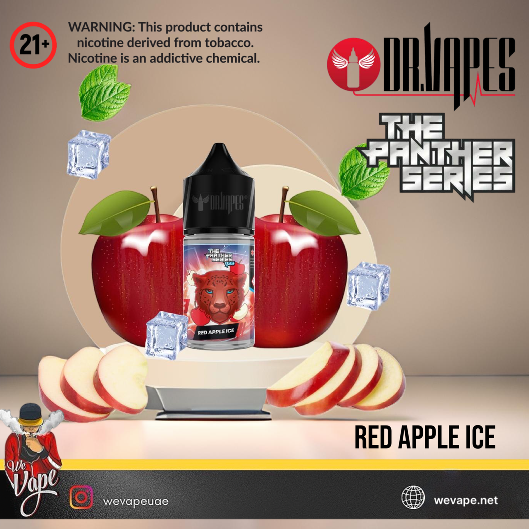 Red Apple Ice - The Panther Series By Dr Vapes (30mg)