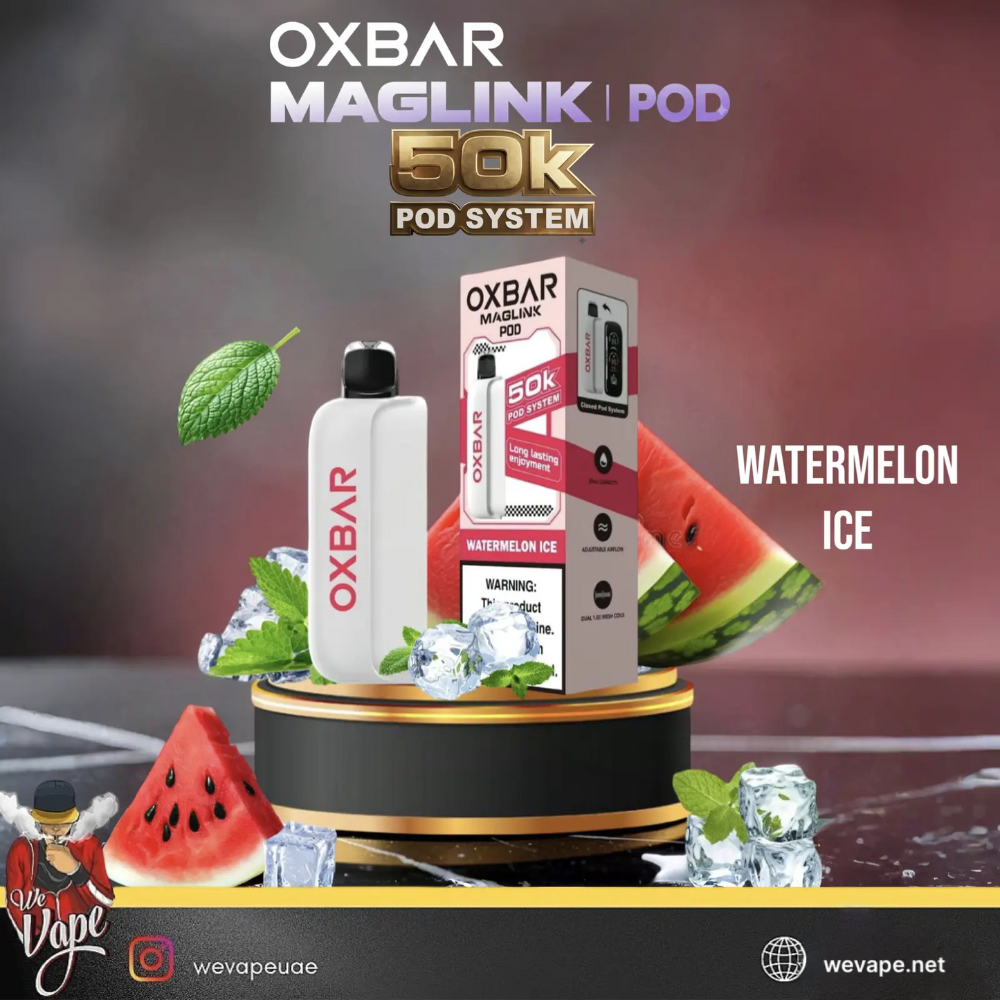 OXBAR MAGLINK POD 50000 Puffs We Vape Disposable Pod