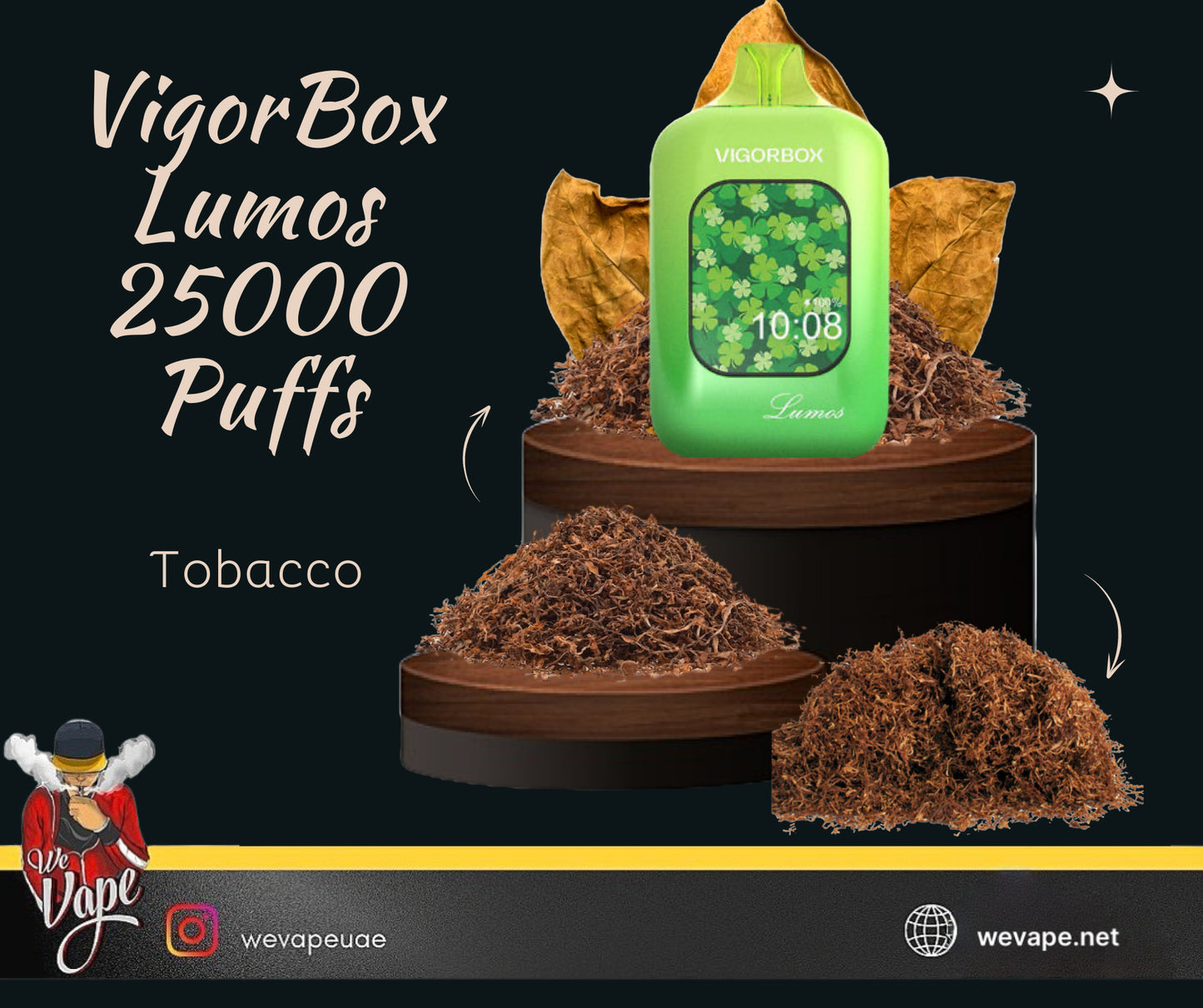 VigorBox Lumos 25000 Puffs - Disposable Pods