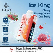 Load image into Gallery viewer, Elfbar - Ice king Disposable Pod 30000 Puffs
