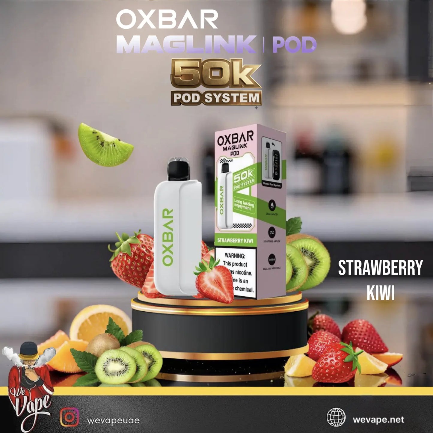 OXBAR MAGLINK POD 50000 Puffs We Vape Disposable Pod