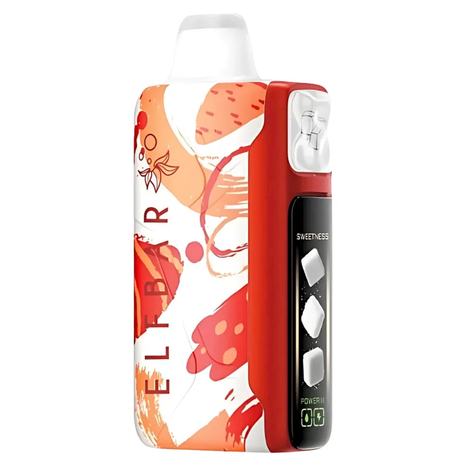 Front view of Elf Bar Sweet King 30,000 Puff Pod – ultra high-capacity disposable vape for smooth hits.