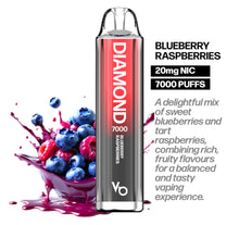 Load image into Gallery viewer, Vape Bars -Diamond 7000 Puffs (20MG)
