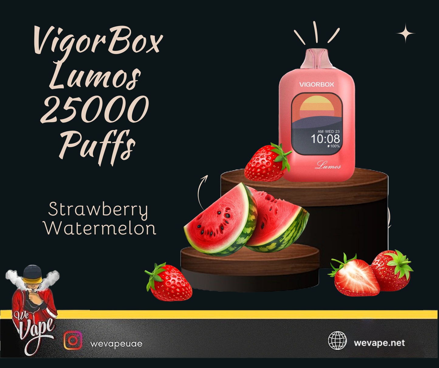 VigorBox Lumos 25000 Puffs - Disposable Pods