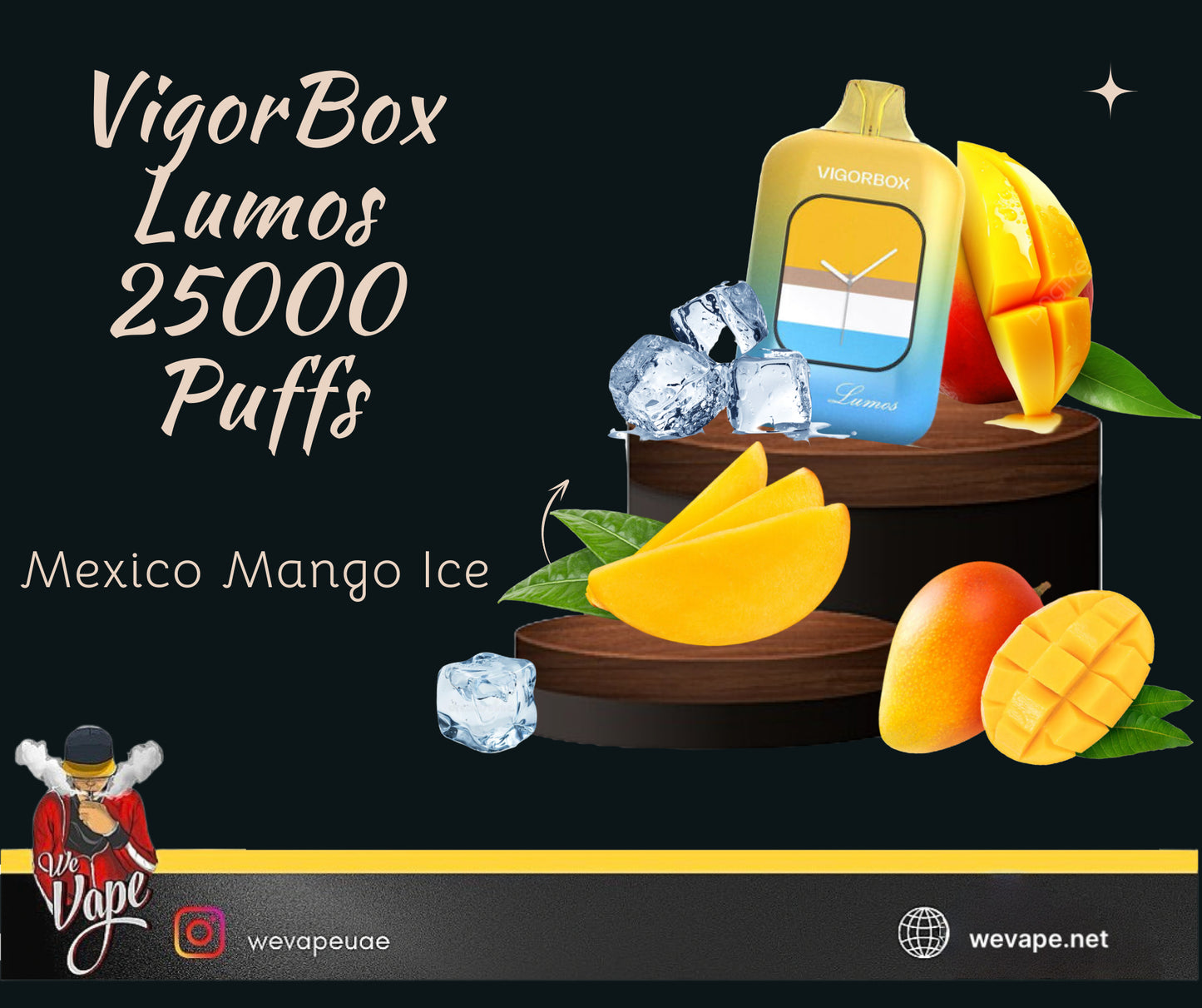 VigorBox Lumos 25000 Puffs - Disposable Pods