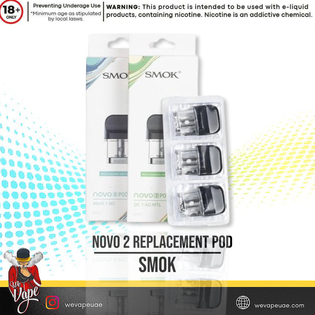 Novo 2 Replacement Pod By Smok ( ON SALE!!! )