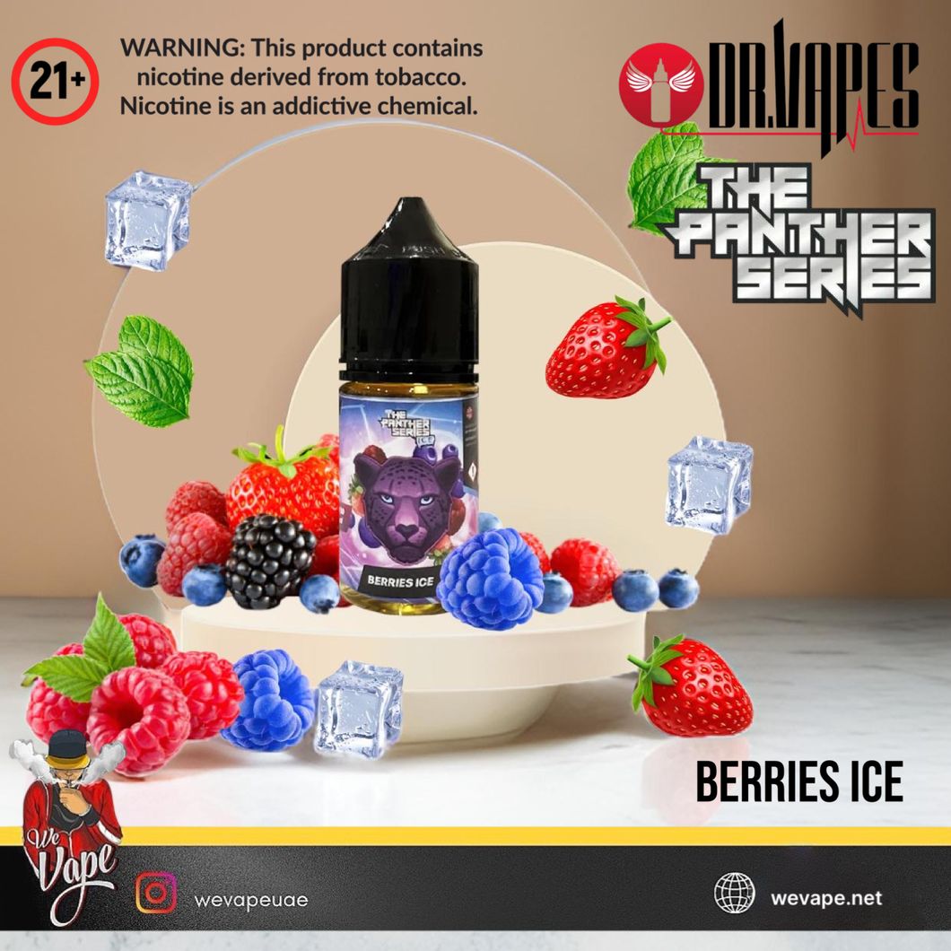 Berries Ice - The Panther Series By Dr Vapes (30mg)