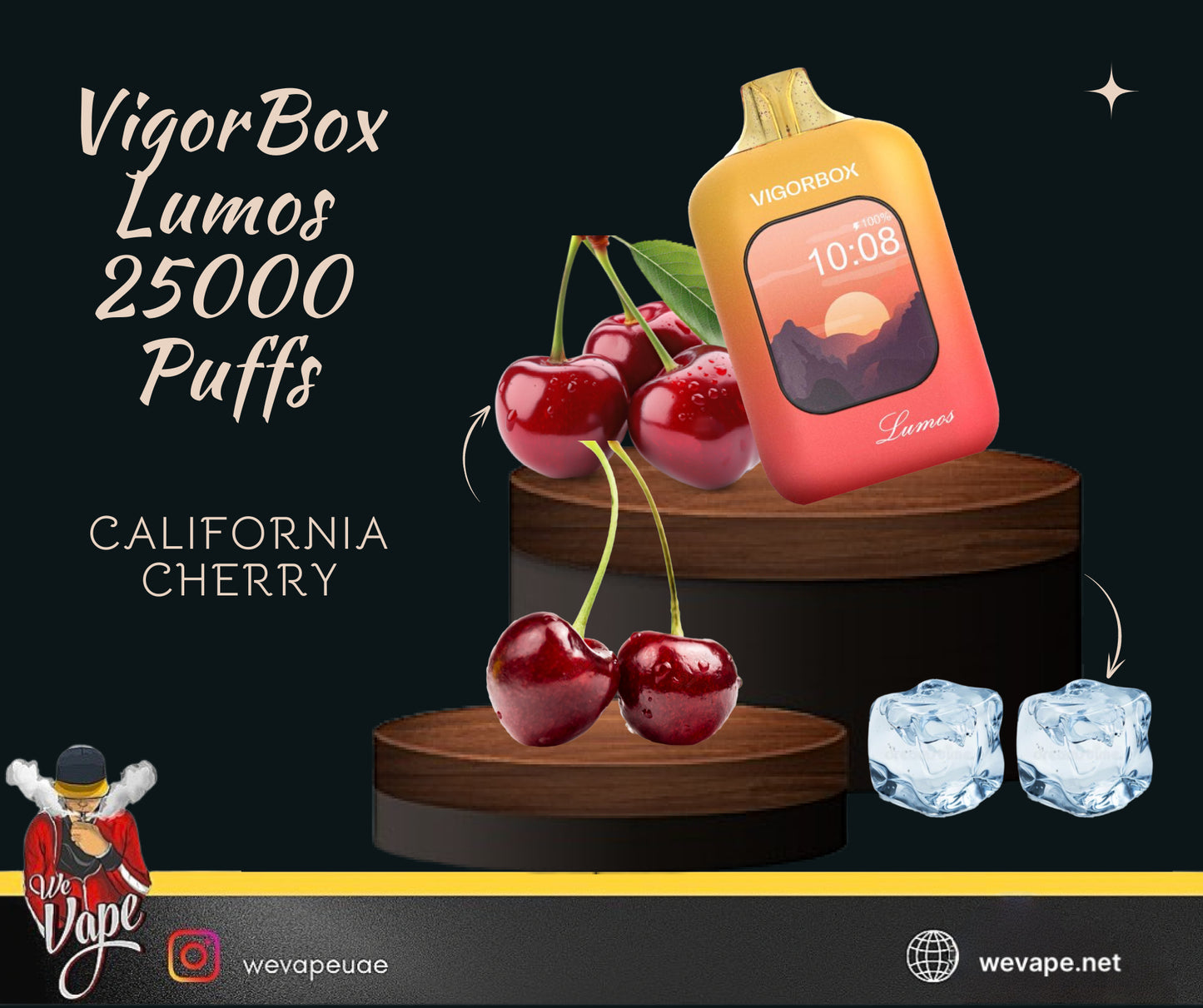 VigorBox Lumos 25000 Puffs - Disposable Pods