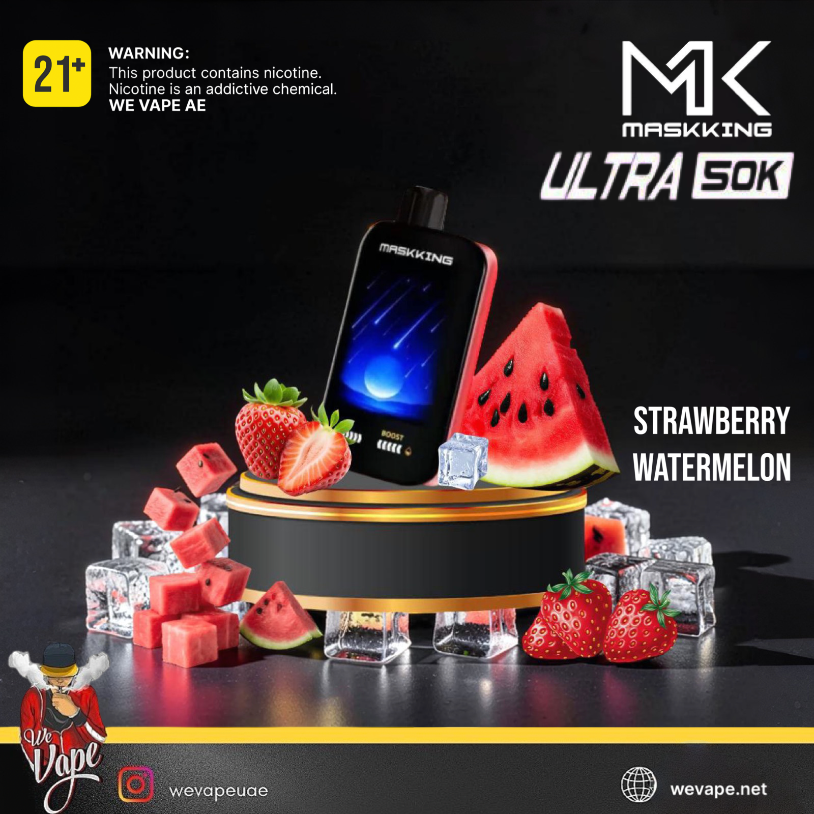 Maskking Ultra 50k Disposable Pod Kit We Vape Disposable Pod