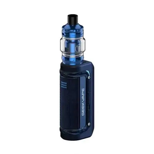color Blue Geekvape aegis mini 2 device on a white background